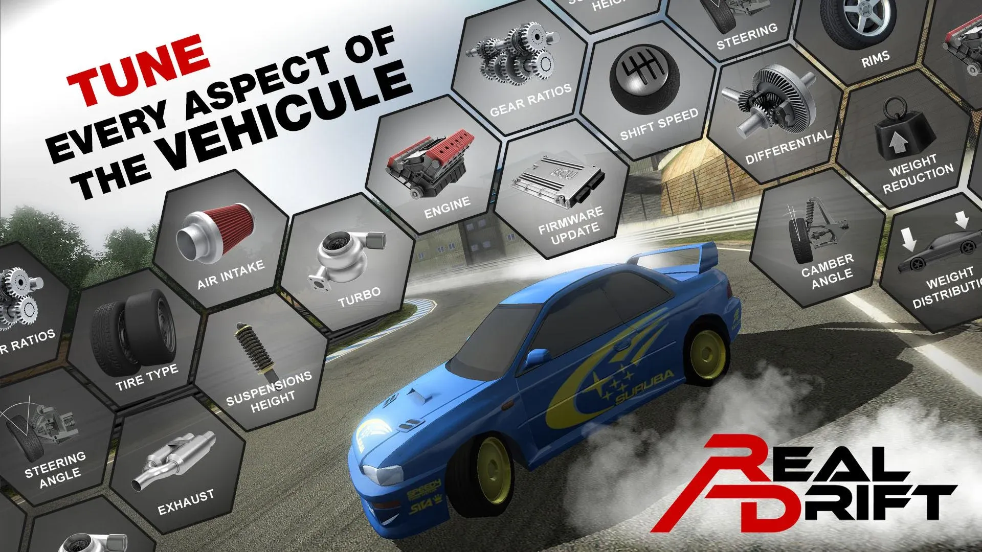 Real Drift Car Racing v5.0.8 APK Мод (Много денег) Screenshot 4