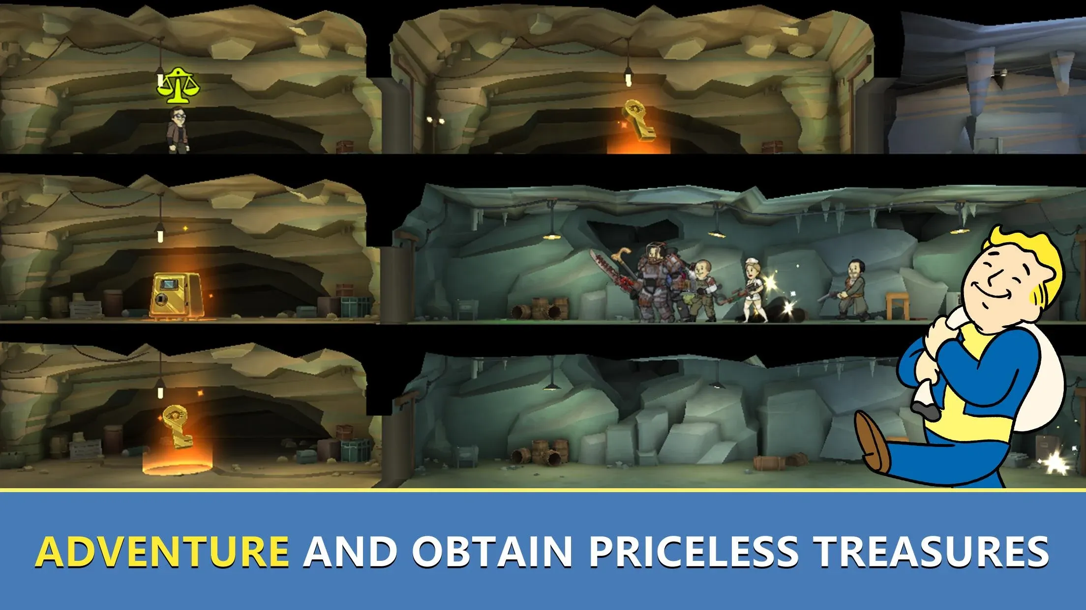 Fallout Shelter Online v5.10.19 APK Мод (Режим бога) Screenshot 5
