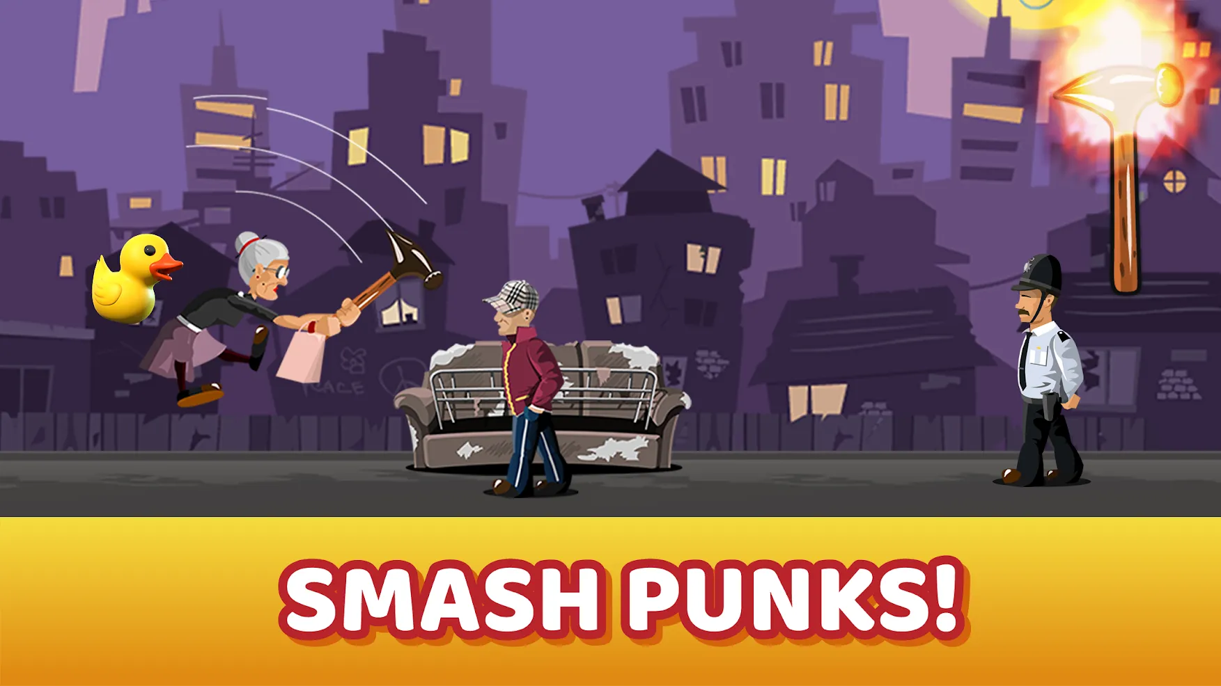 Angry Granny Smash! Screenshot 2