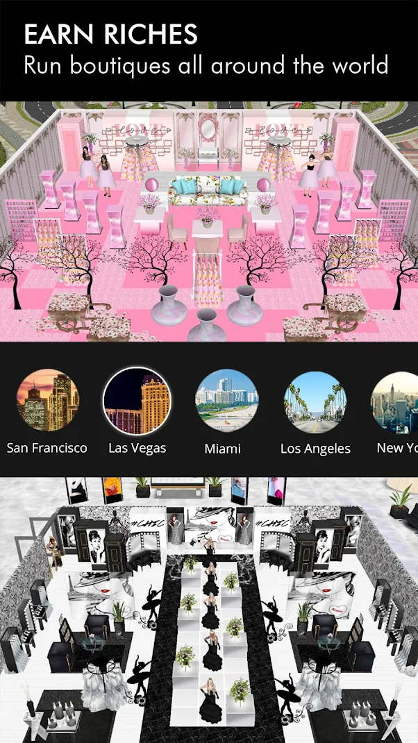 Fashion Empire - Бутик-Сим [мод: бесплатные покупки] Screenshot 5