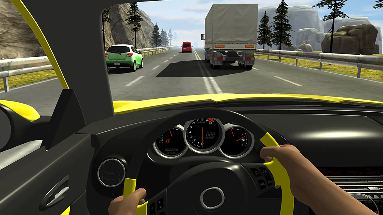Racing in Car 2 v1.8 APK Мод (Много денег) Screenshot 5