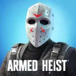 Скачать взлом Armed Heist: Shooting games [мод: меню] на Андроид