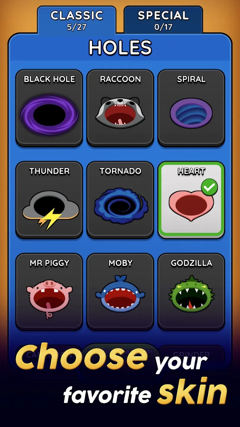 Hole.io v2.43.11 APK Мод (Всё открыто, Premium) Screenshot 4
