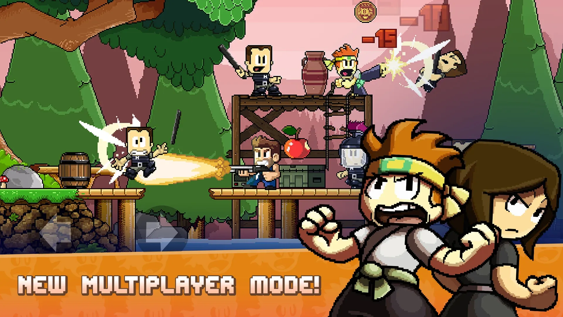 Dan the Man v1.12.75 APK Мод (Много денег) Screenshot 4