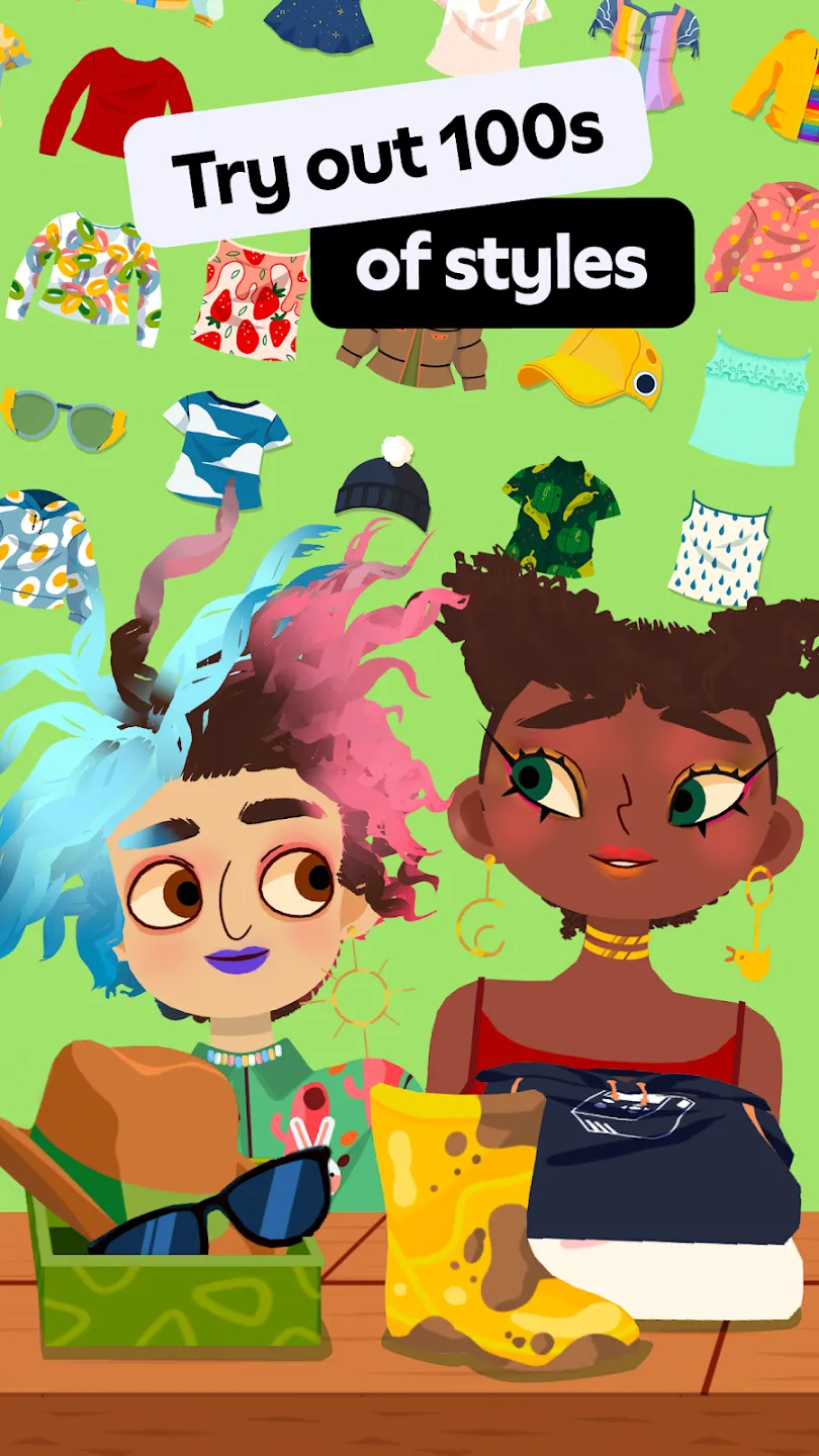 Toca Boca Hair Salon 4 v3.1 APK Мод (Всё открыто) Screenshot 4