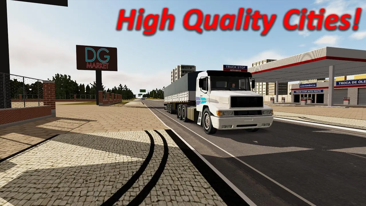 Heavy Truck Simulator [мод: много денег] Screenshot 2