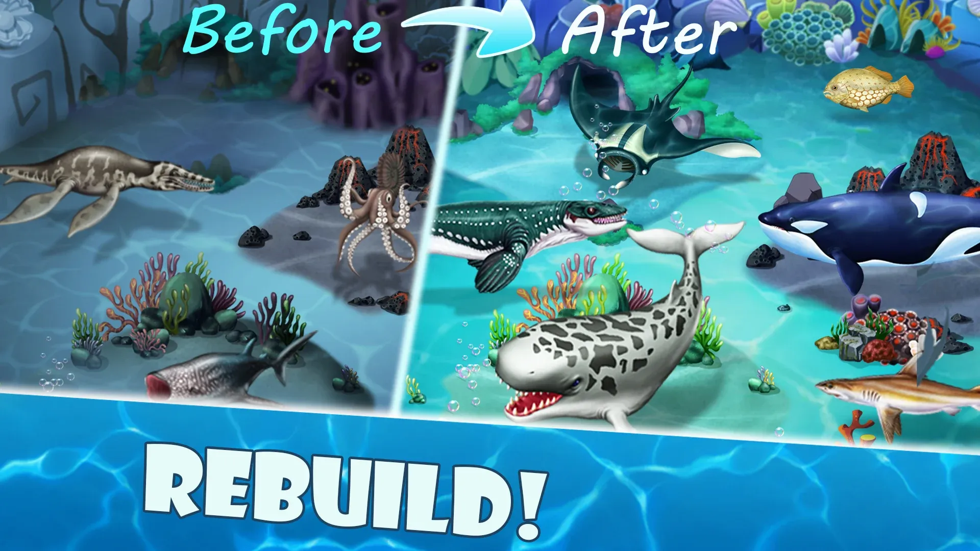 Shark World v15.03 APK Мод (Много денег) Screenshot 2