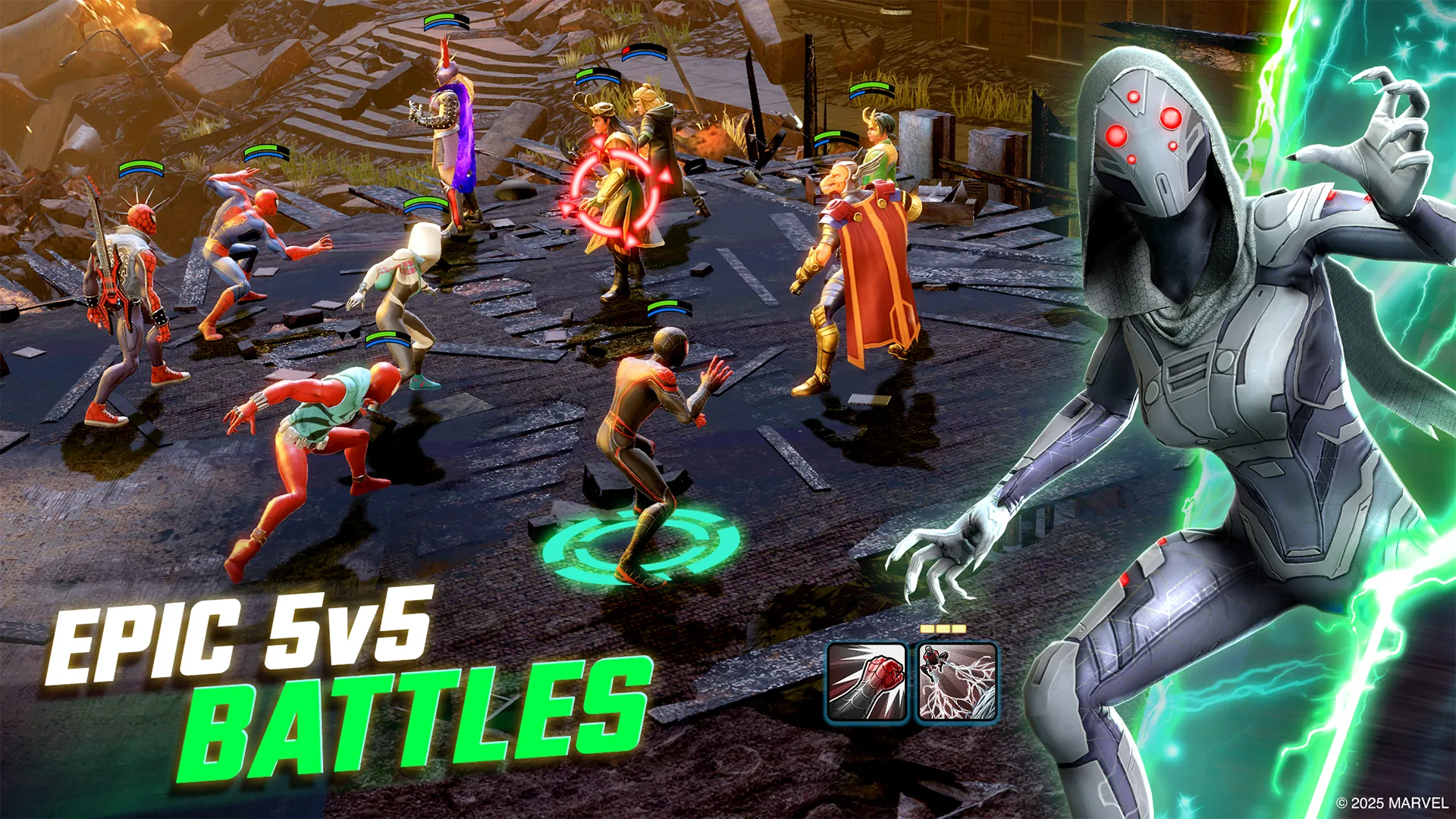 MARVEL Strike Force v10.1.0 APK Мод (Меню, Game Speed) Screenshot 4
