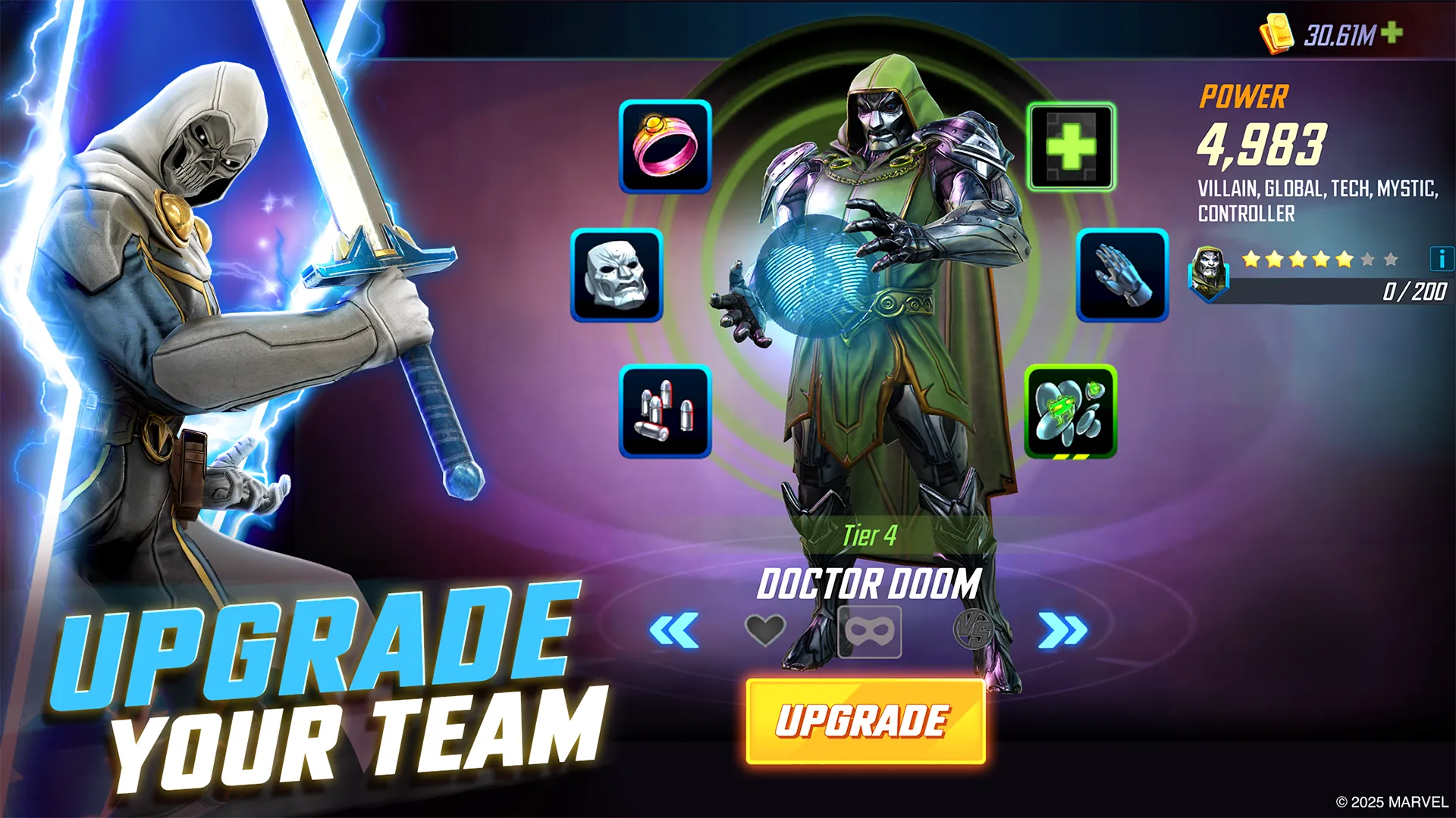 MARVEL Strike Force v10.1.0 APK Мод (Меню, Game Speed) Screenshot 5