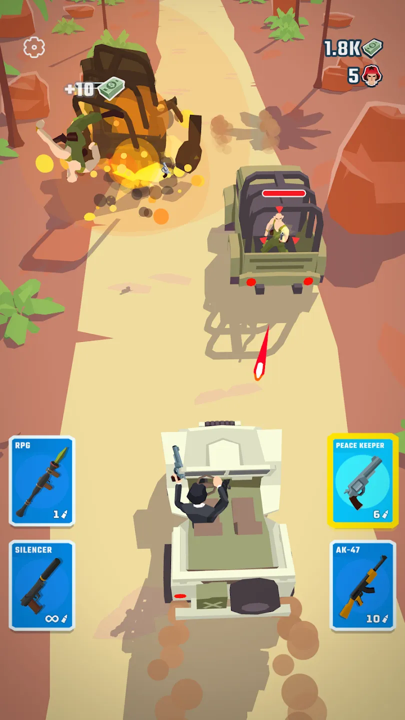 Agent Action - Шпионский шутер v1.6.45 APK Мод (Меню, Режим бога, Много валюты) Screenshot 1
