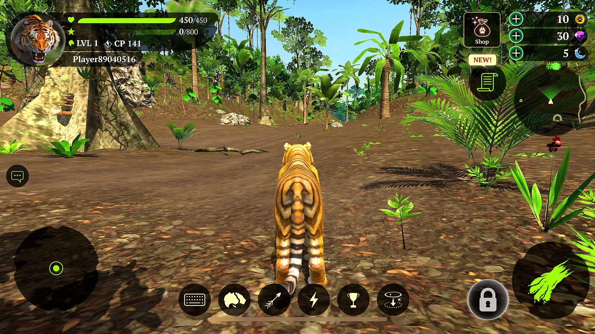 The Tiger v2.3.0 APK Мод (Много денег) Screenshot 1