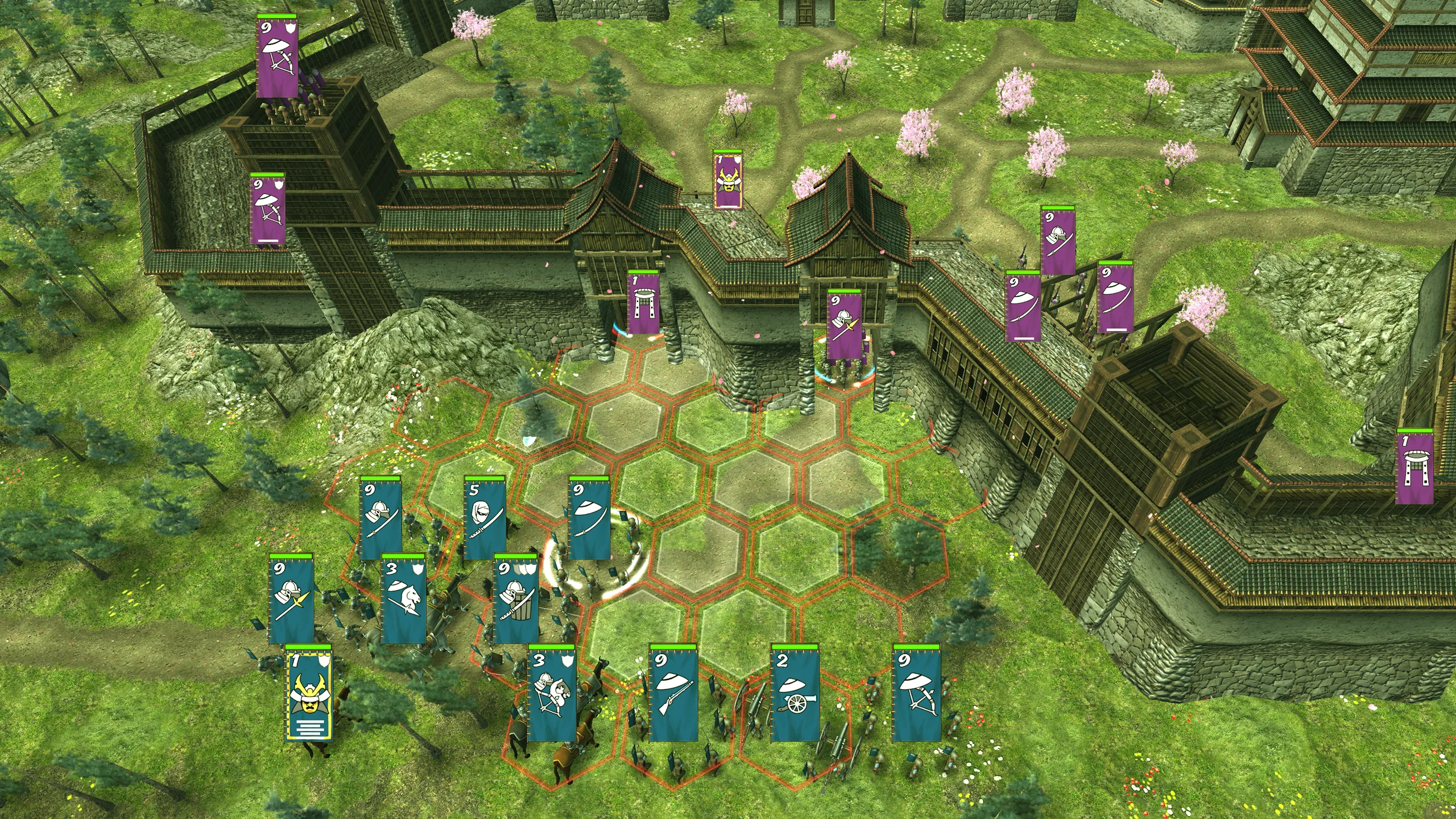 Shogun's Empire: Hex Commander v2.1.1 APK Мод (Много денег) Screenshot 2