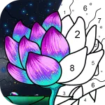 Скачать взлом Раскраски Paint by Number Мод (Много подсказок) на Андроид