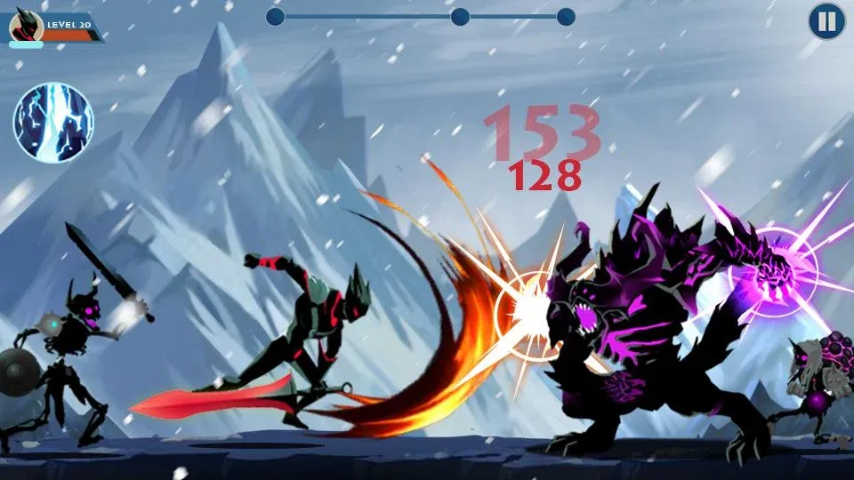 Shadow Fighter v1.79.1 APK Мод (Меню, Один удар, Режим бога, Много денег) Screenshot 1