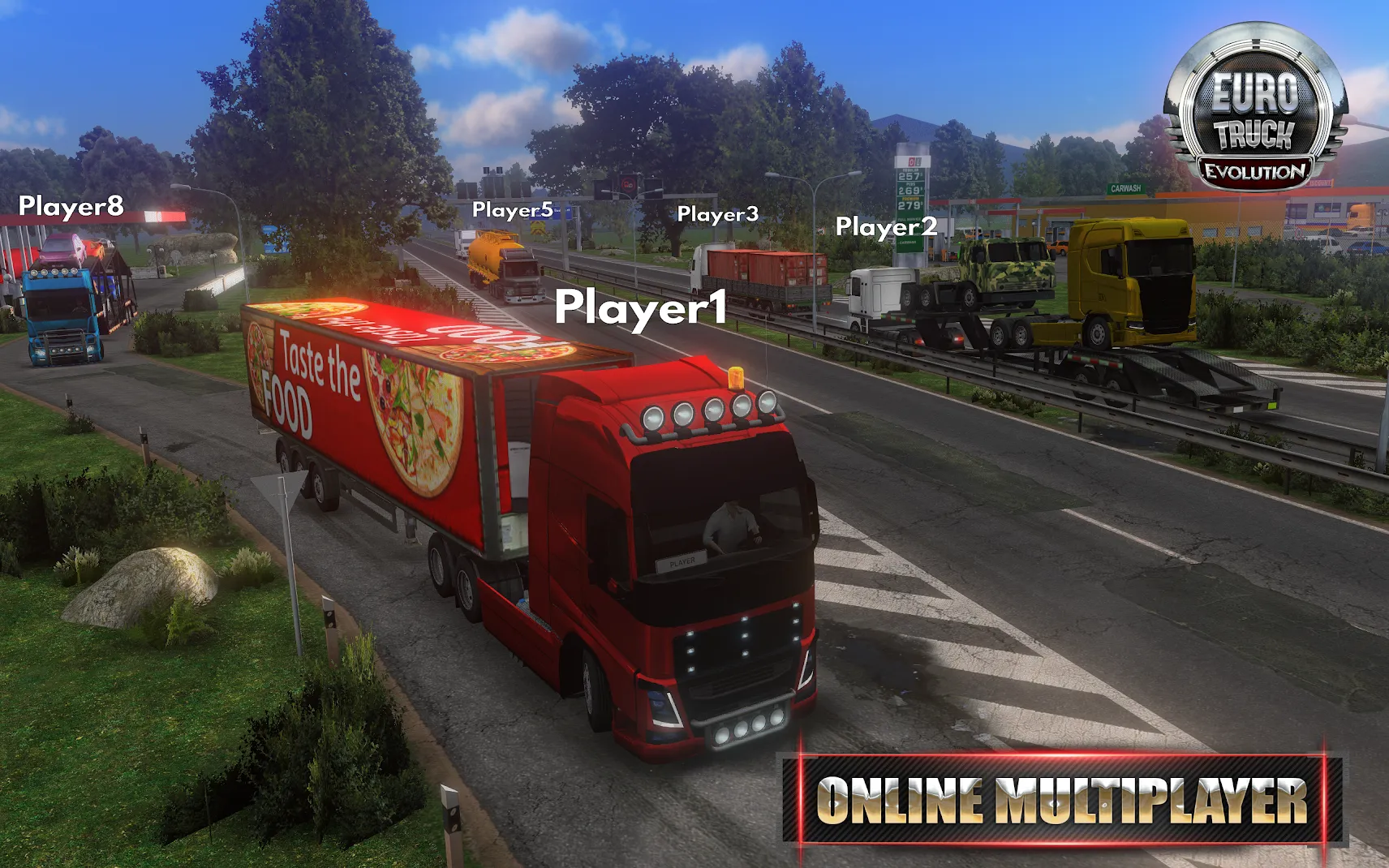 Euro Truck Driver [мод: много денег] Screenshot 4