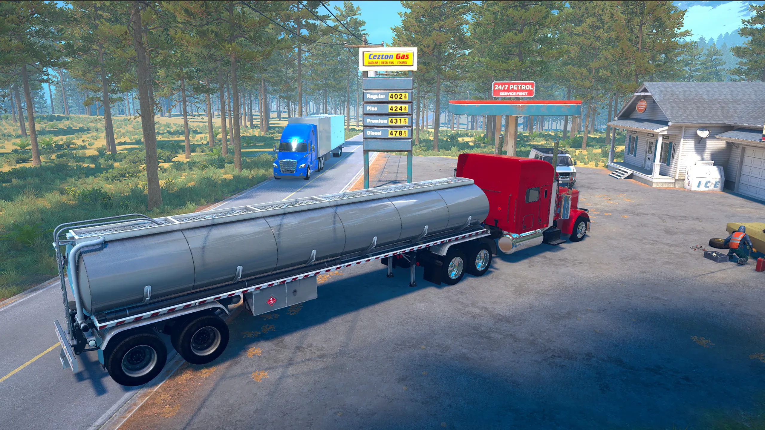 Truck Simulator USA : Classic v10.0.22 APK Мод (Много денег) Screenshot 2