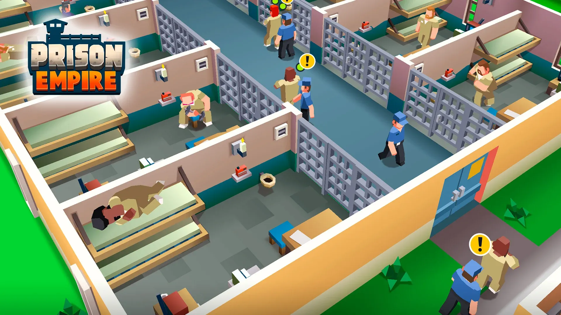 Prison Empire Tycoon v4.2.6 APK Мод (Много денег) Screenshot 1