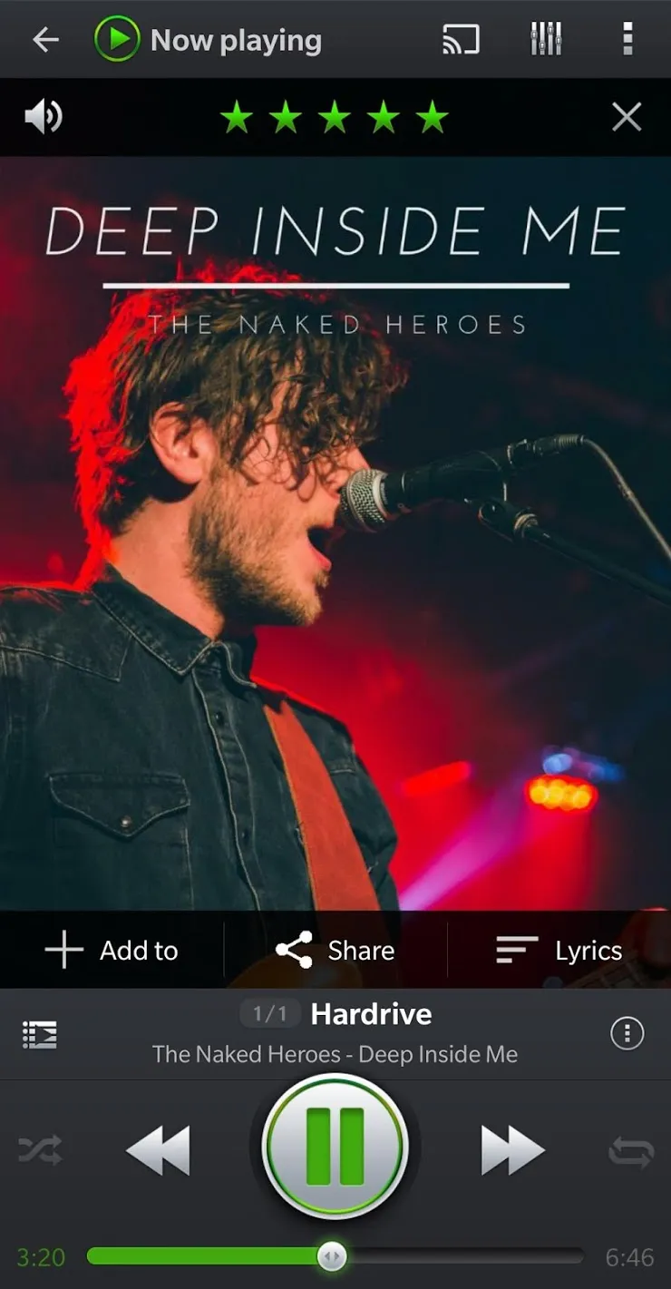 PlayerPro Music Player Pro [мод: всё открыто] Screenshot 2