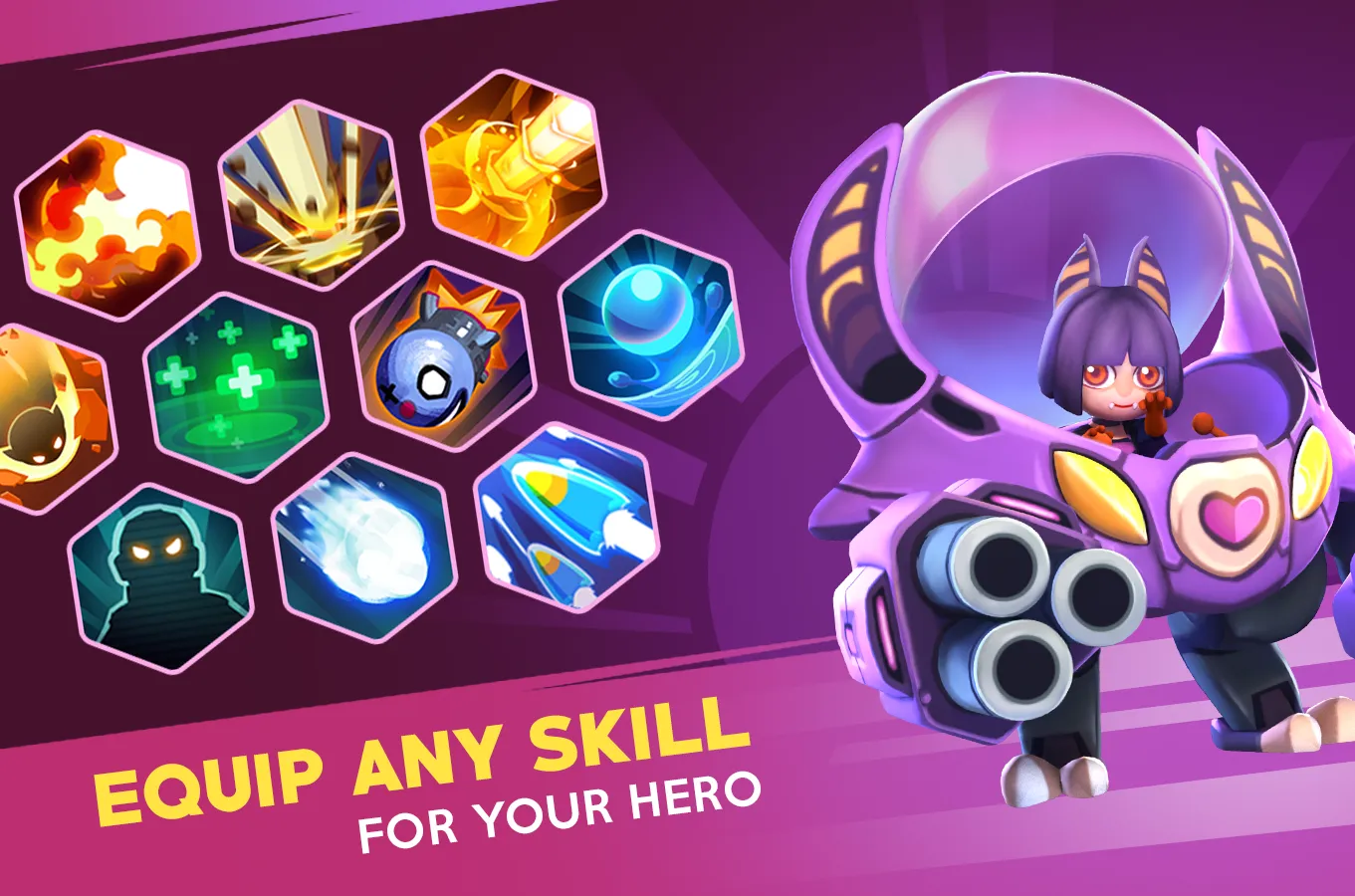 Heroes Strike Offline - MOBA & Battle Royale [[мод: много денег] Screenshot 4