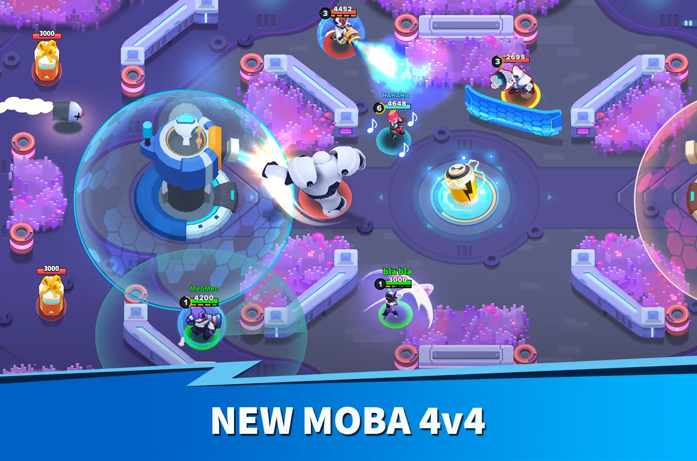 Heroes Strike - Modern Moba & Battle Royale [мод: меню] Screenshot 2