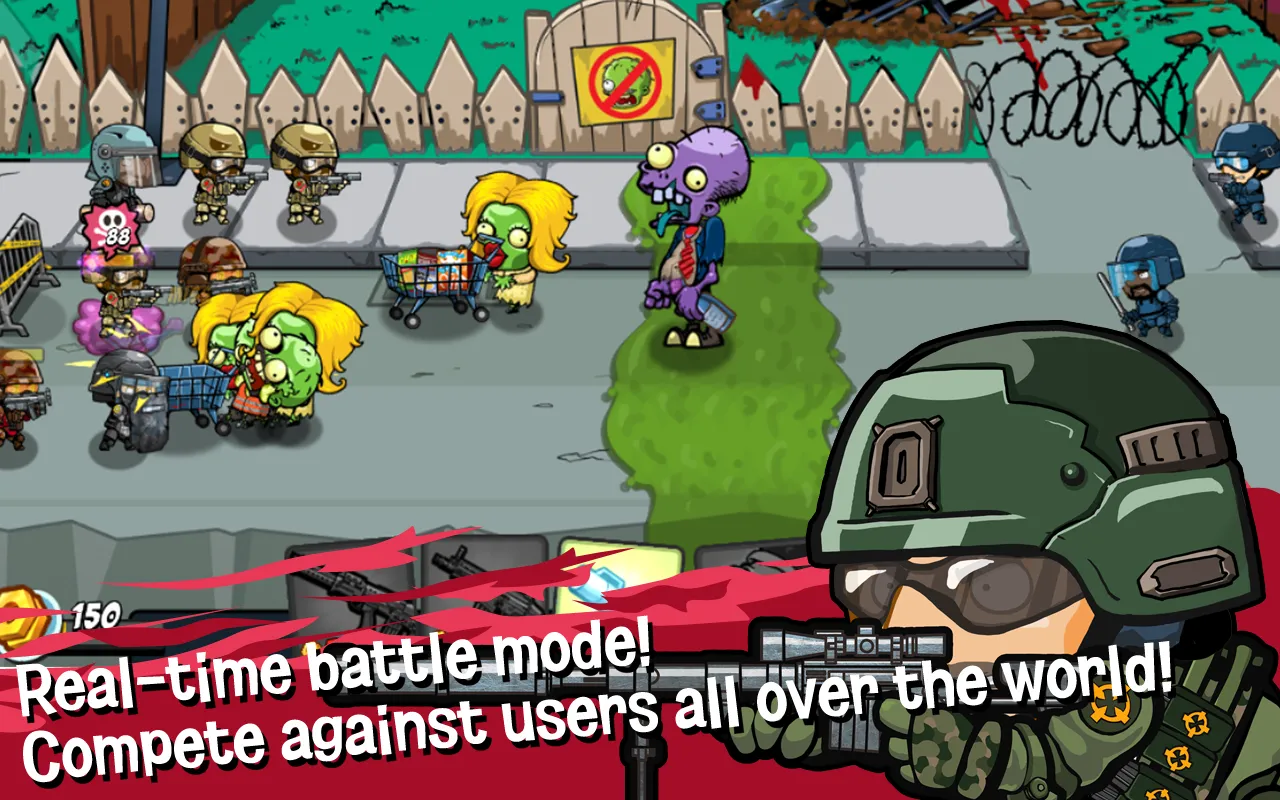 SWAT and Zombies v2.2.2 APK Мод (Много денег) Screenshot 3