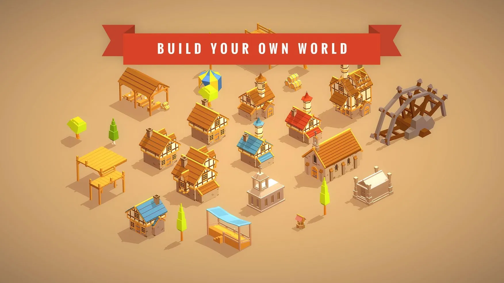 Pocket Build [мод: много денег] Screenshot 2