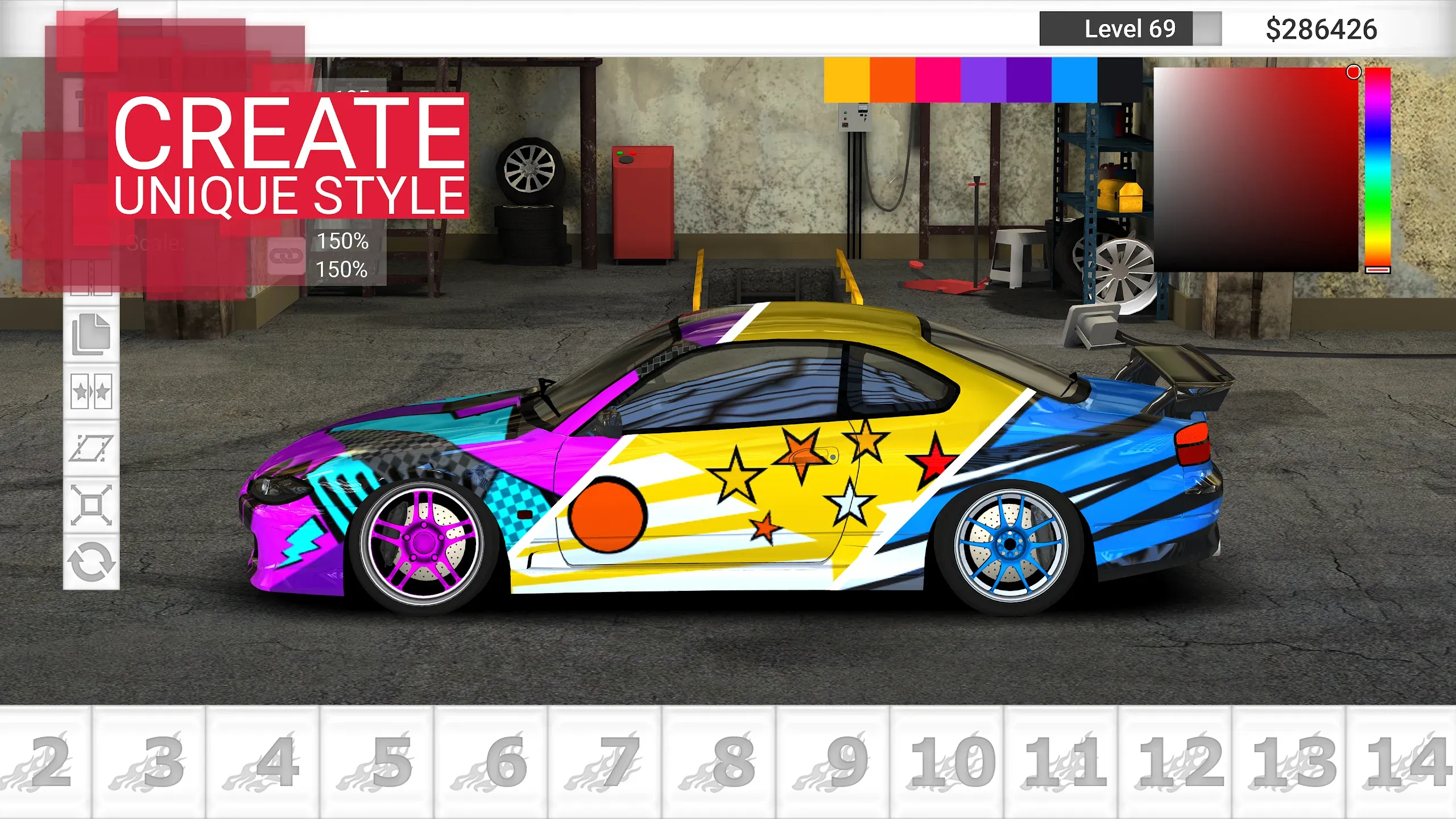 Уличные гонки v2.3.1 APK Мод (Много денег) Screenshot 5