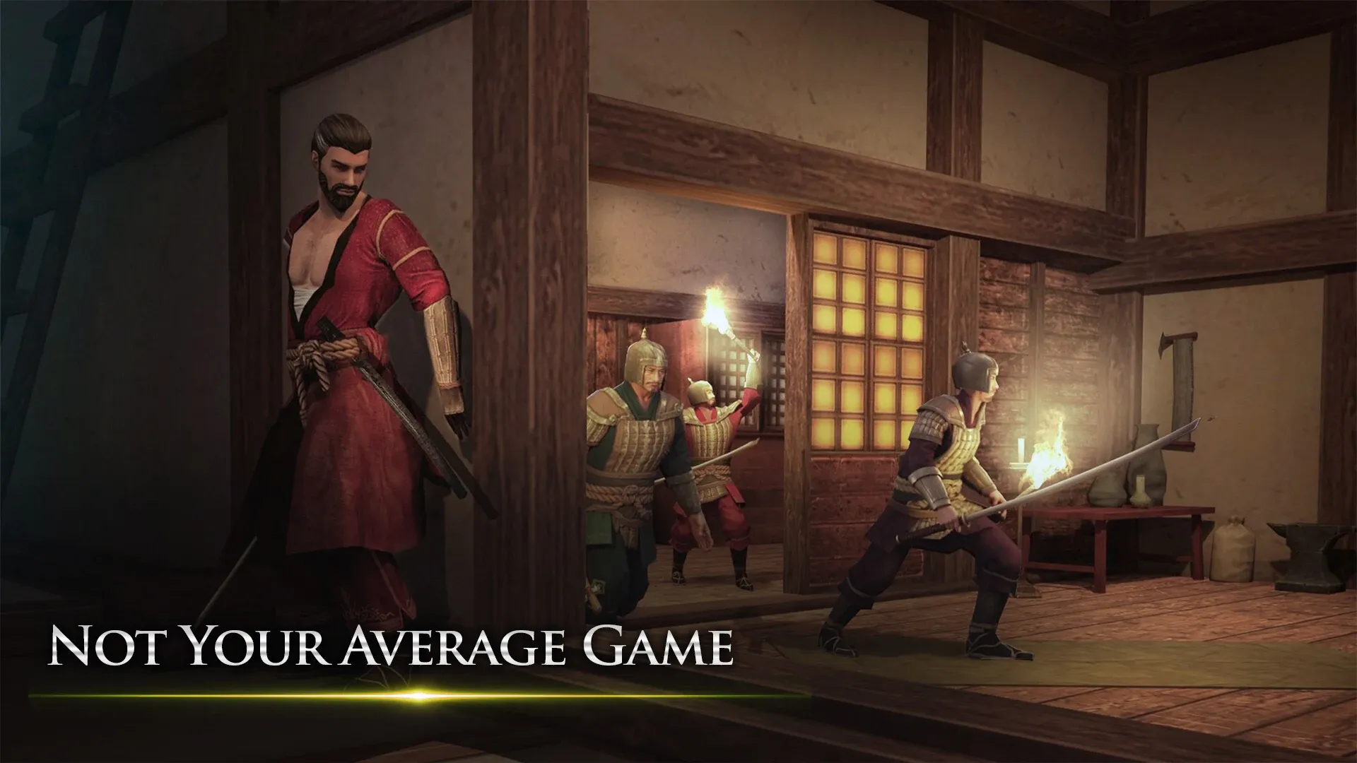 Takashi Ninja Samurai v3.9.0 APK Мод (Меню, Режим бога, Много денег) Screenshot 4