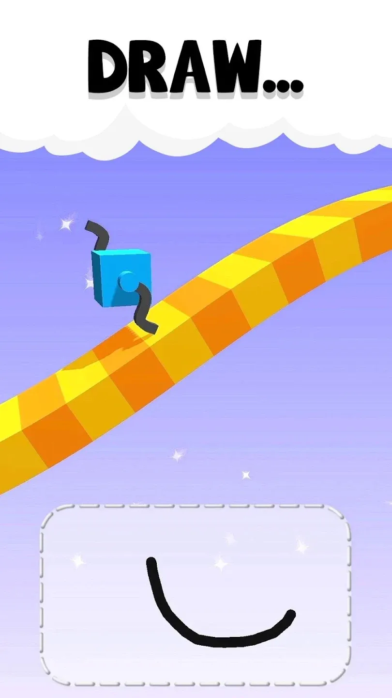 Draw Climber v1.23 APK Мод (Много монет) Screenshot 1