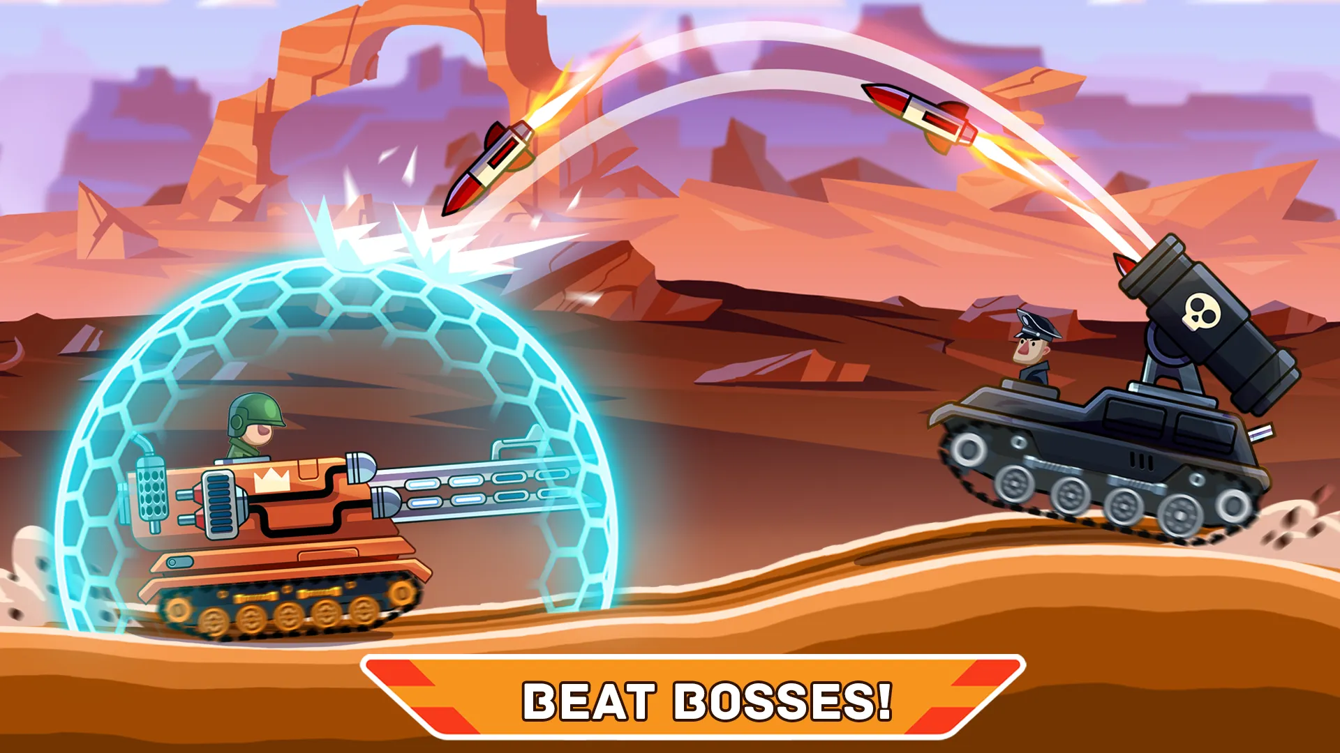 Hills of Steel v8.7.0 APK Мод (Много денег) Screenshot 2