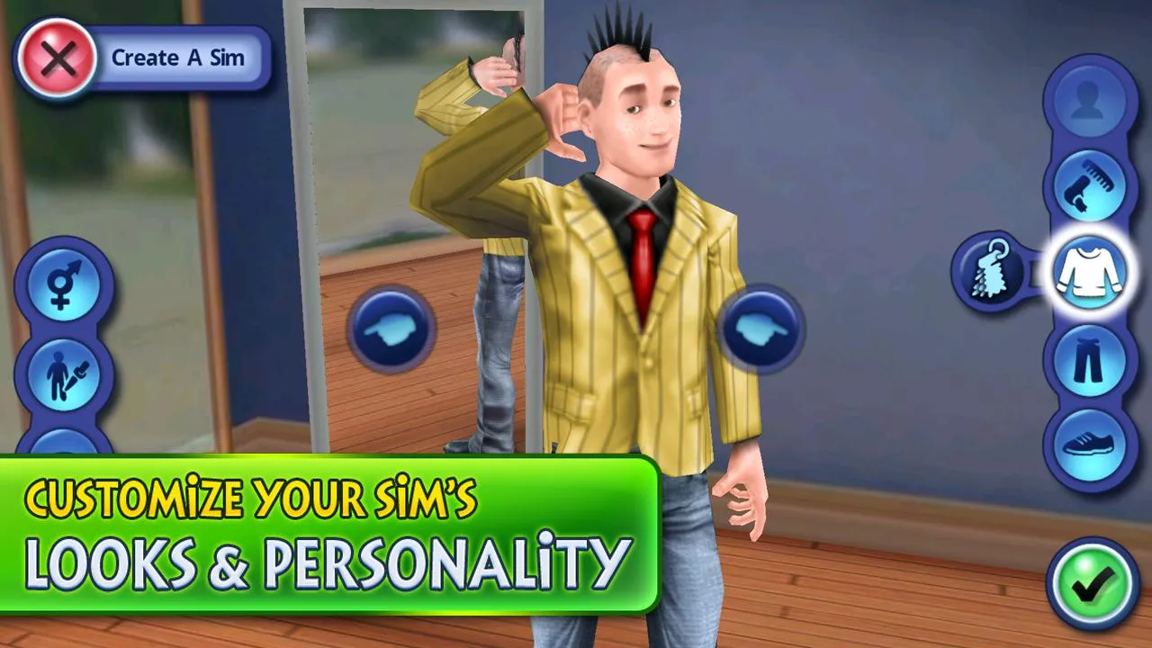 The Sims™ 3 v1.6.11 APK Мод (Много денег) Screenshot 1