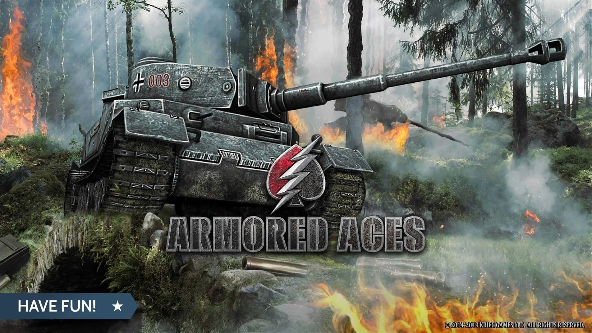 Armored Aces - Танкoвый бой [мод: много денег] Screenshot 1