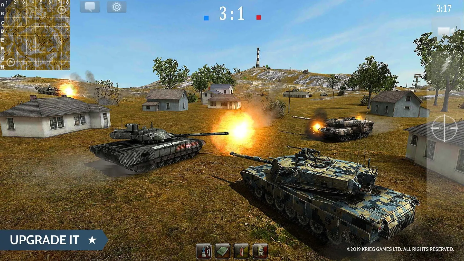 Armored Aces - Танкoвый бой [мод: много денег] Screenshot 3
