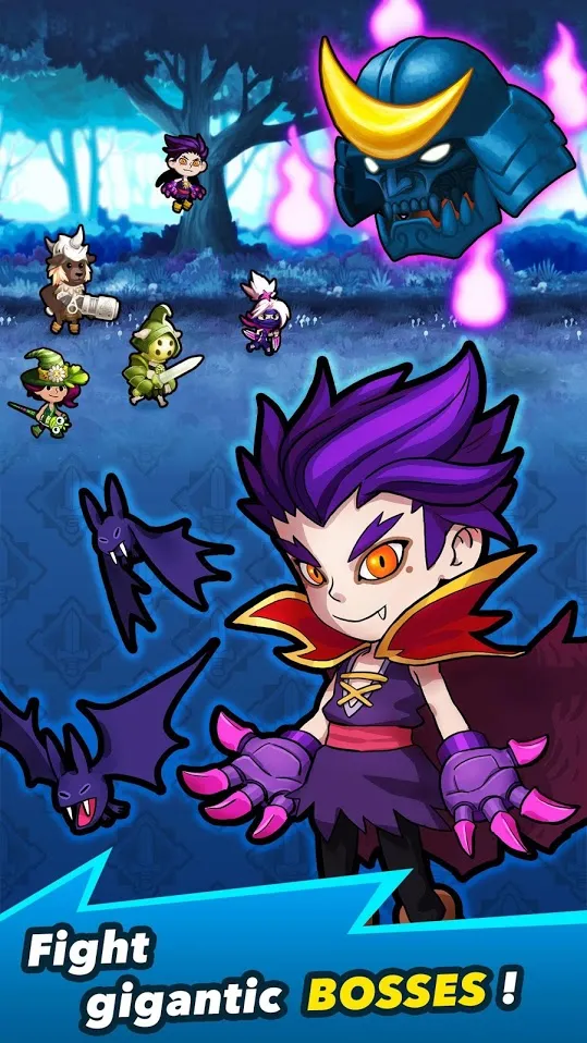 Crush Them All - PVP Idle RPG [мод: много флудов] Screenshot 2