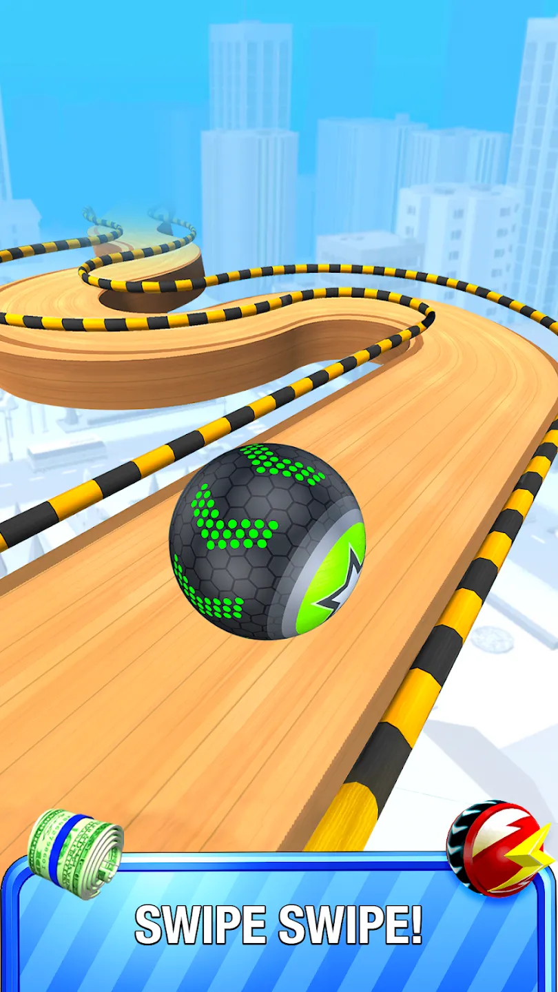 Катящиеся шары (Going Balls) v3.29 APK Мод (Меню, Много денег, Всё открыто) Screenshot 1