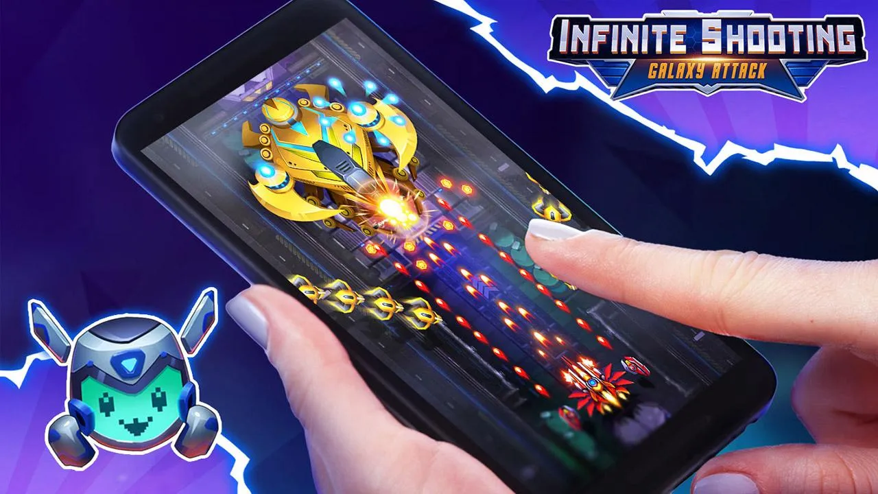 Infinite Shooting: Galaxy War [мод: бесплатные покупки] Screenshot 2