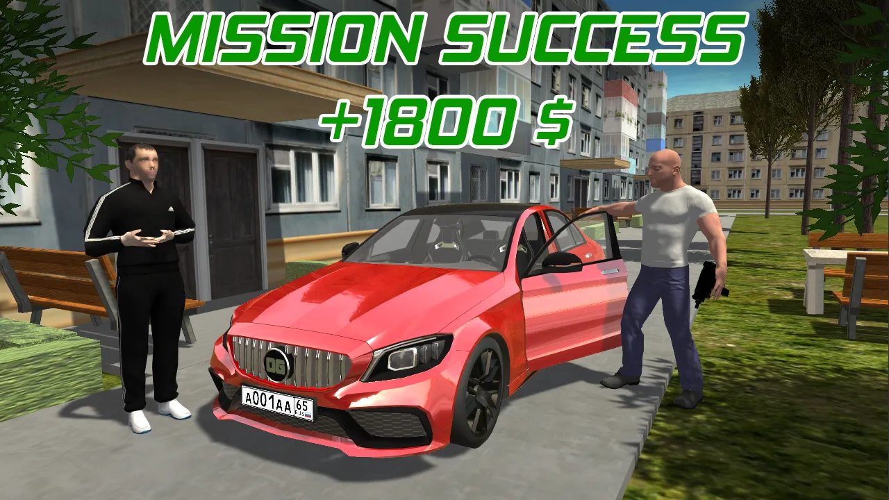 Russian Crime Real Gangster [мод: много денег] Screenshot 1