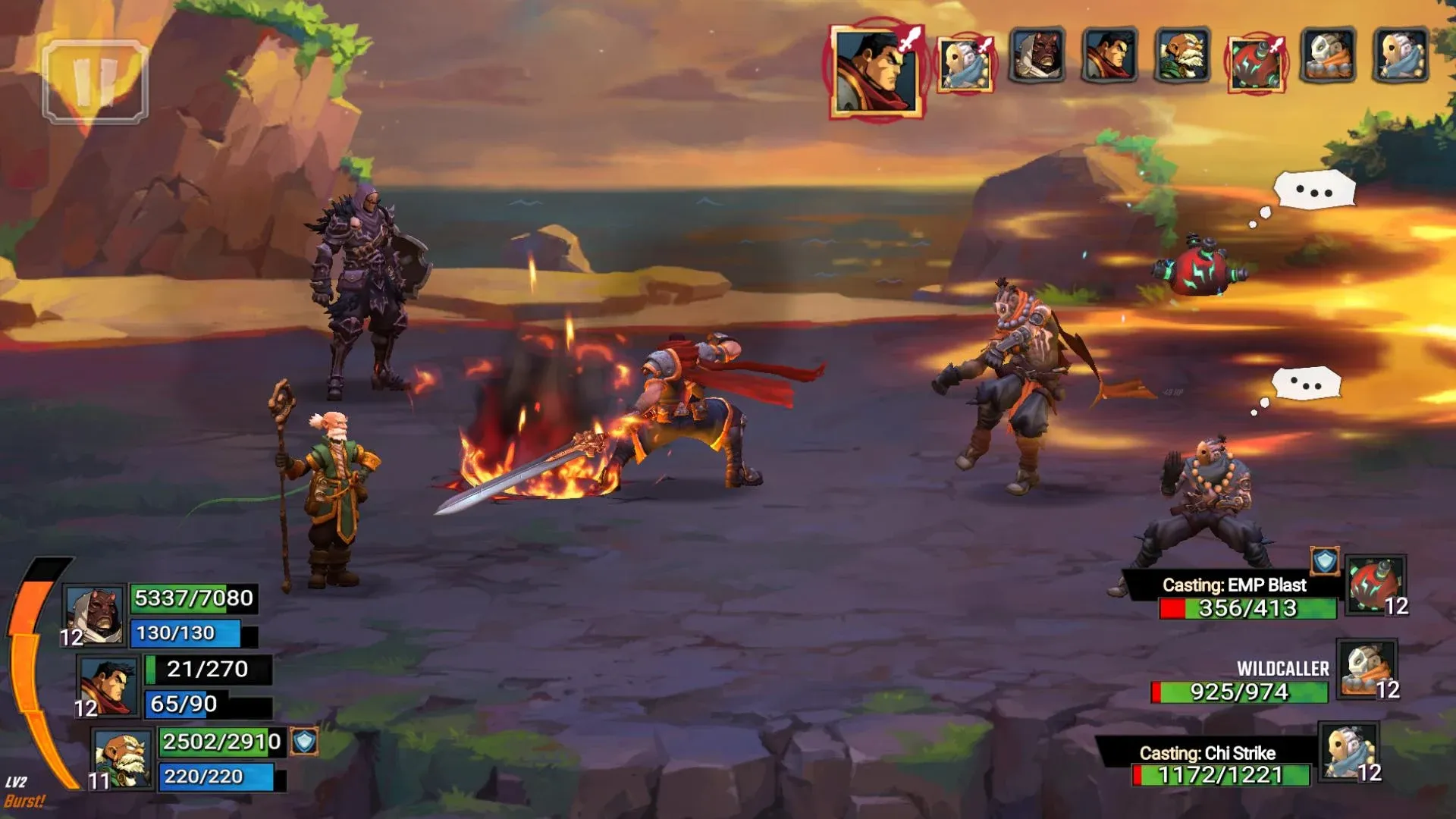 Battle Chasers: Nightwar v1.0.40 APK Мод (Много денег) Screenshot 1 Battle Chasers: Nightwar v1.0.40 APK Мод (Много денег) Screenshot 1