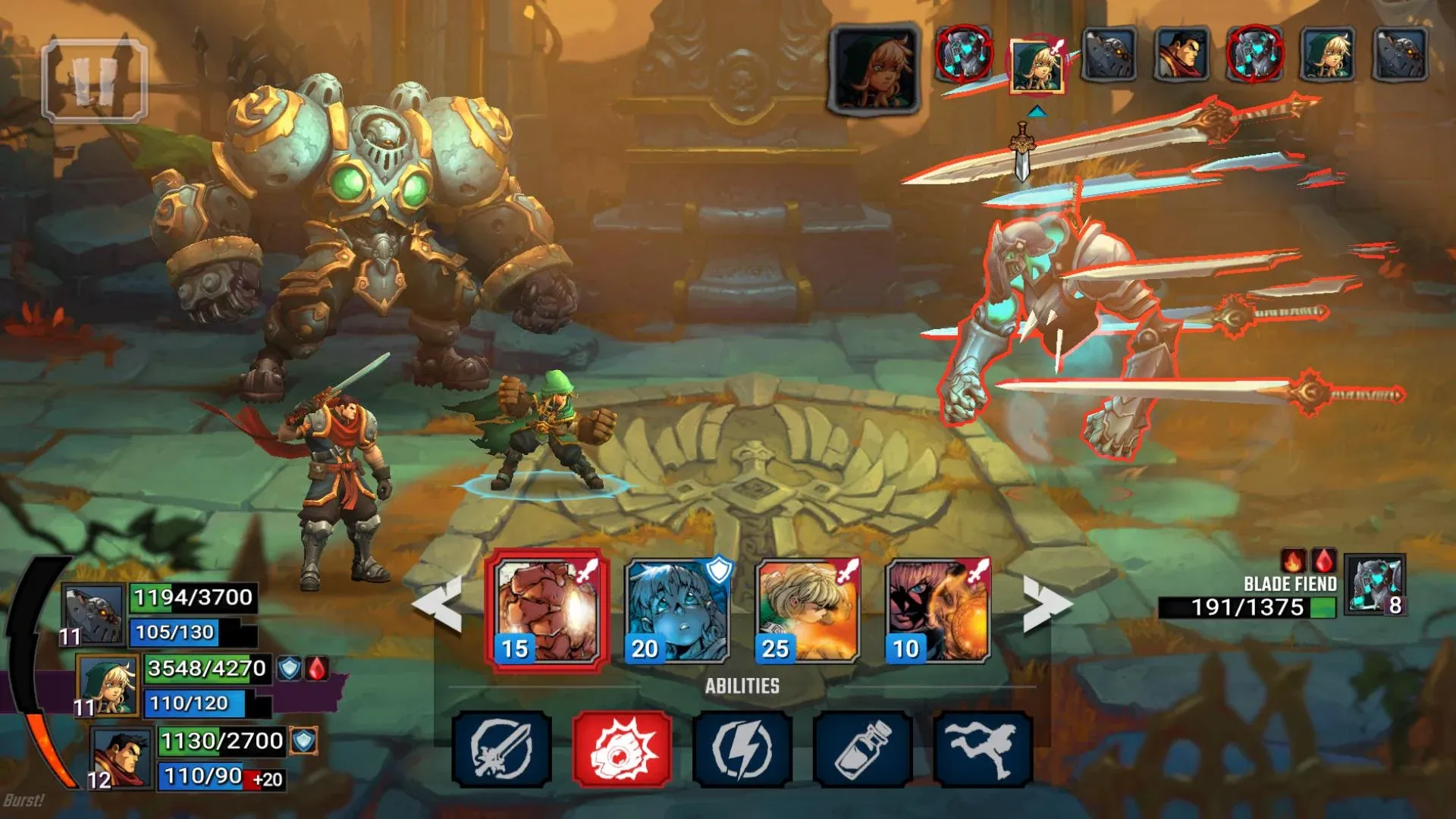 Battle Chasers: Nightwar v1.0.40 APK Мод (Много денег) Screenshot 5 Battle Chasers: Nightwar v1.0.40 APK Мод (Много денег) Screenshot 5