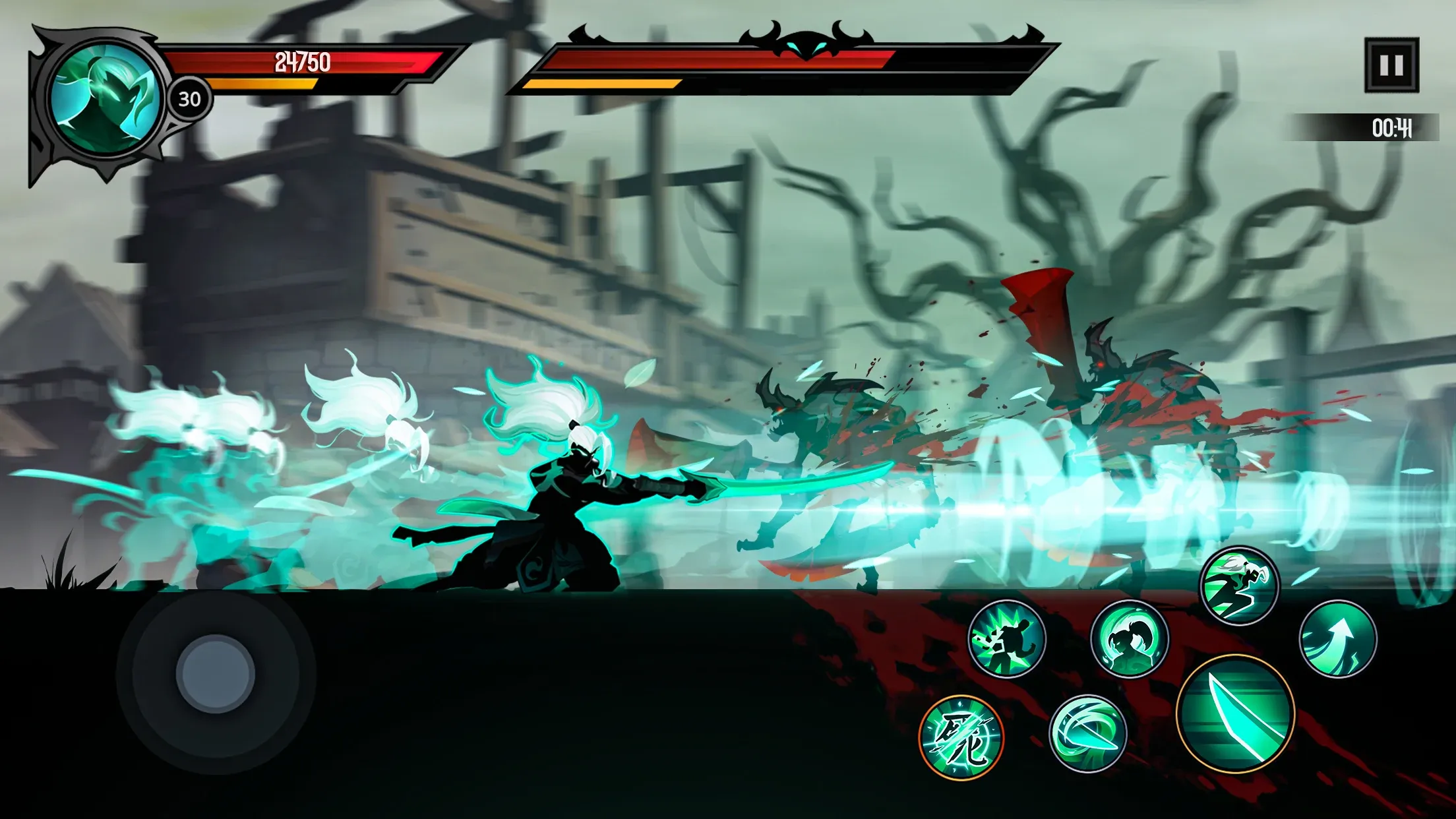 Shadow Knight v3.24.410 APK Мод (Меню, Скиллы без кулдауна, Бессмертие) Screenshot 2