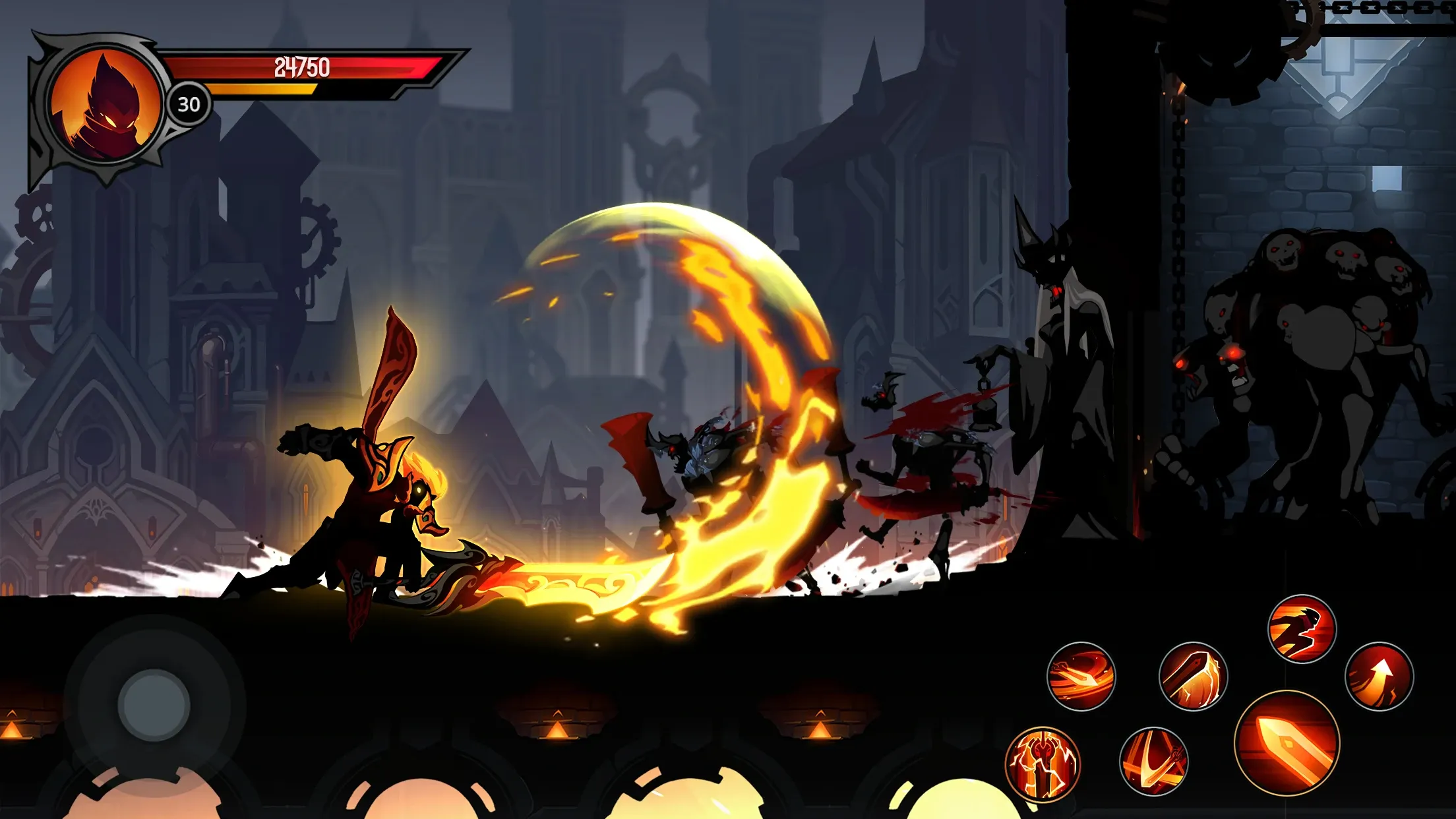 Shadow Knight v3.24.410 APK Мод (Меню, Скиллы без кулдауна, Бессмертие) Screenshot 3