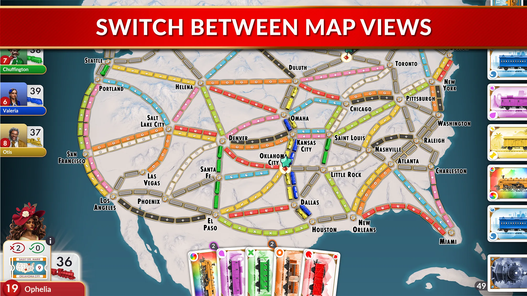 Ticket to Ride v1.10.3 APK Мод (Полная версия) Screenshot 2