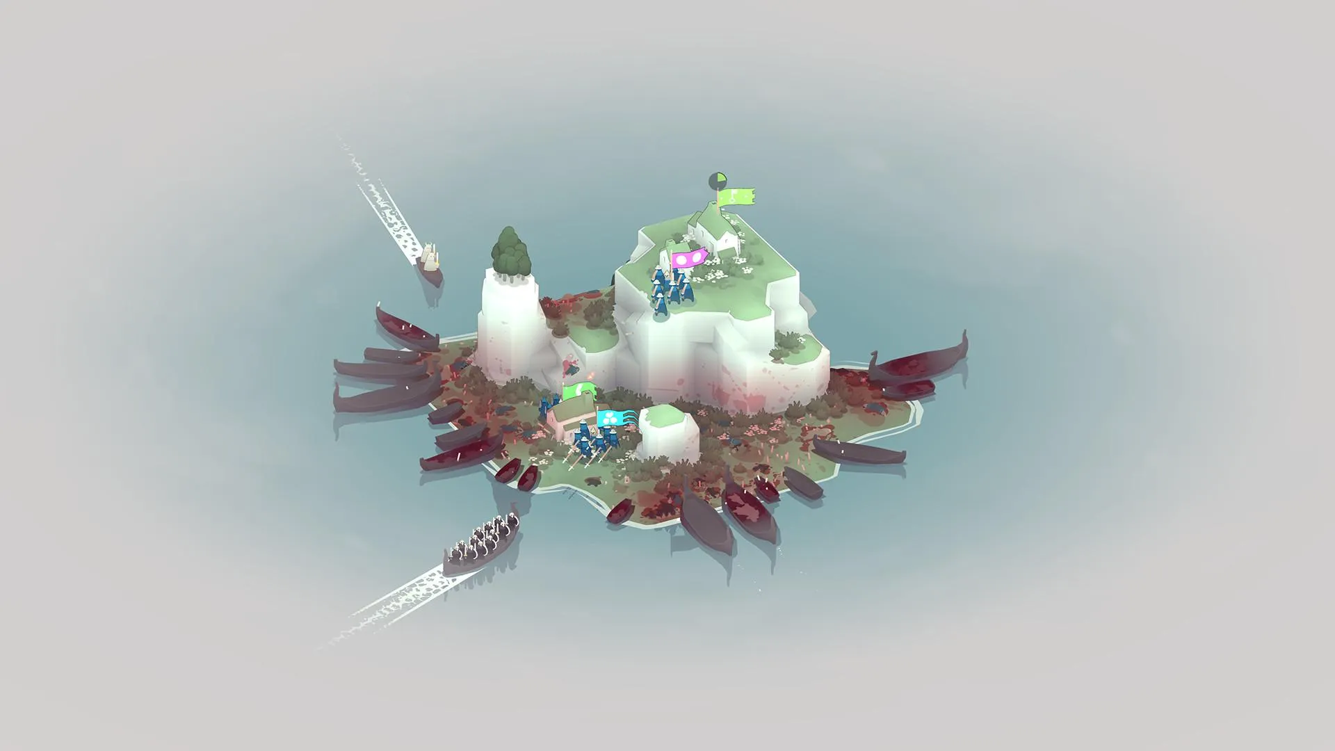 Bad North: Jotunn Edition v2.00.22 APK Мод (Меню, Много денег, Режим бога) Screenshot 1