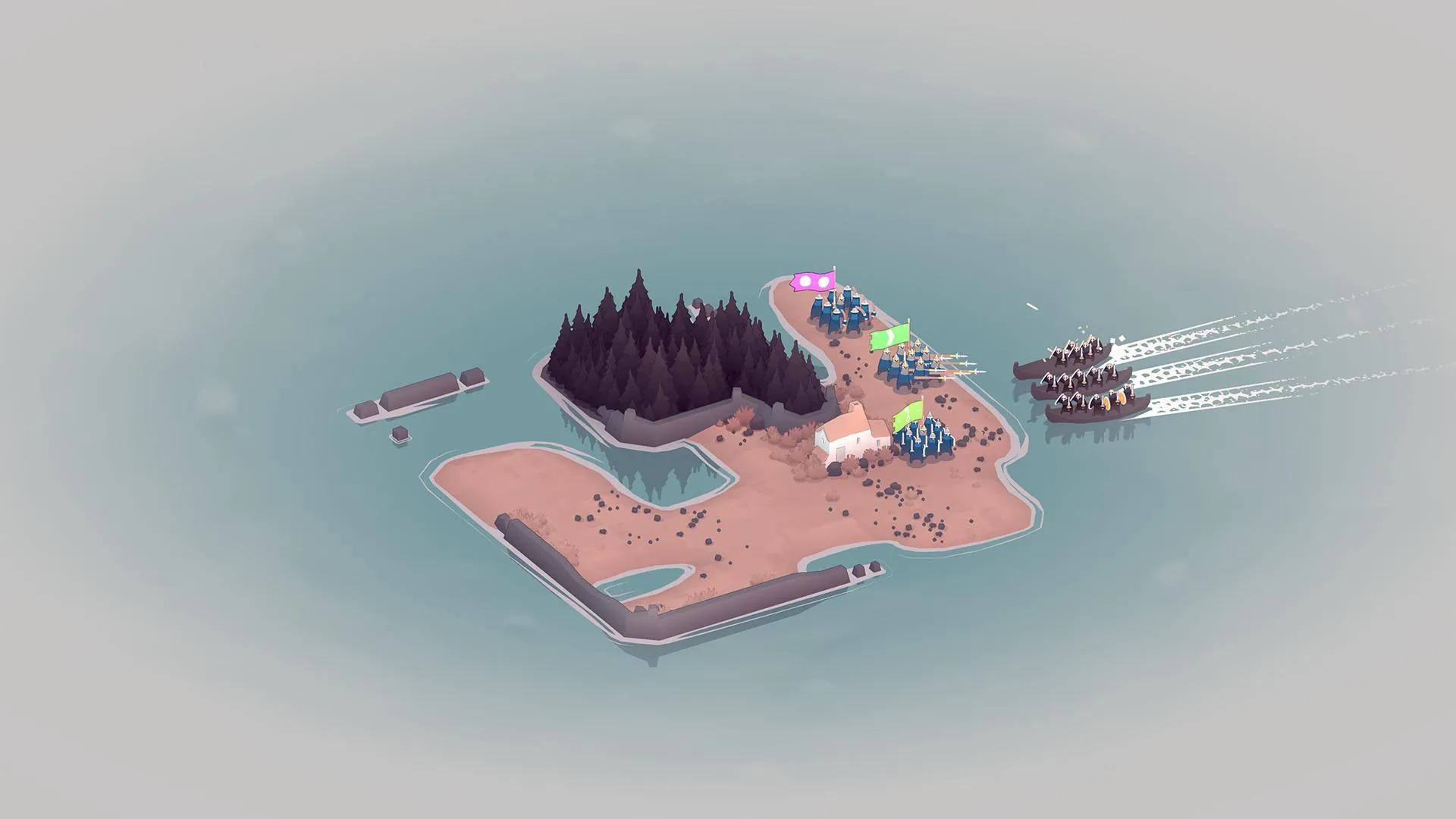 Bad North: Jotunn Edition v2.00.22 APK Мод (Меню, Много денег, Режим бога) Screenshot 2