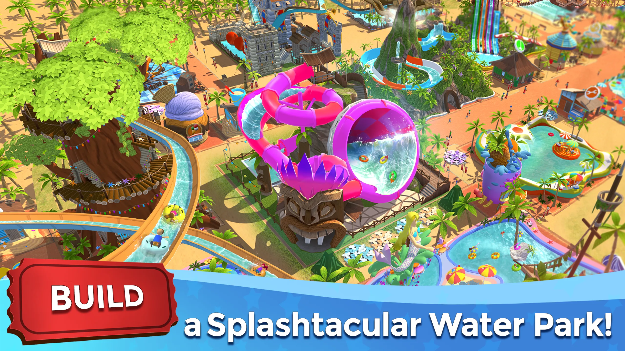 RollerCoaster Tycoon Touch v3.52.0 APK Мод (Много денег) Screenshot 4