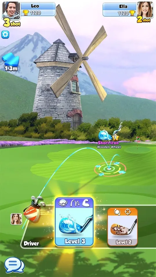 Golf Rival [мод: авто победа] Screenshot 2