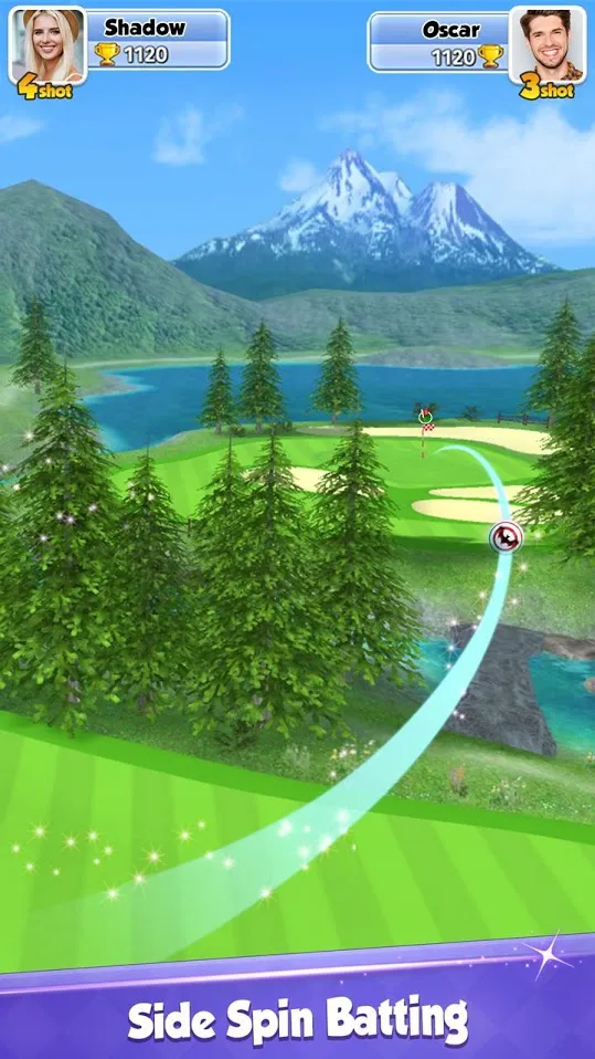 Golf Rival [мод: авто победа] Screenshot 3