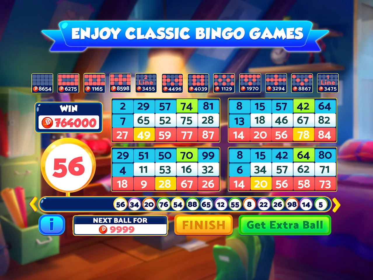 Bingo Bash: Играйте в Бинго и на игровых автоматах Screenshot 5 Bingo Bash: Играйте в Бинго и на игровых автоматах Screenshot 5