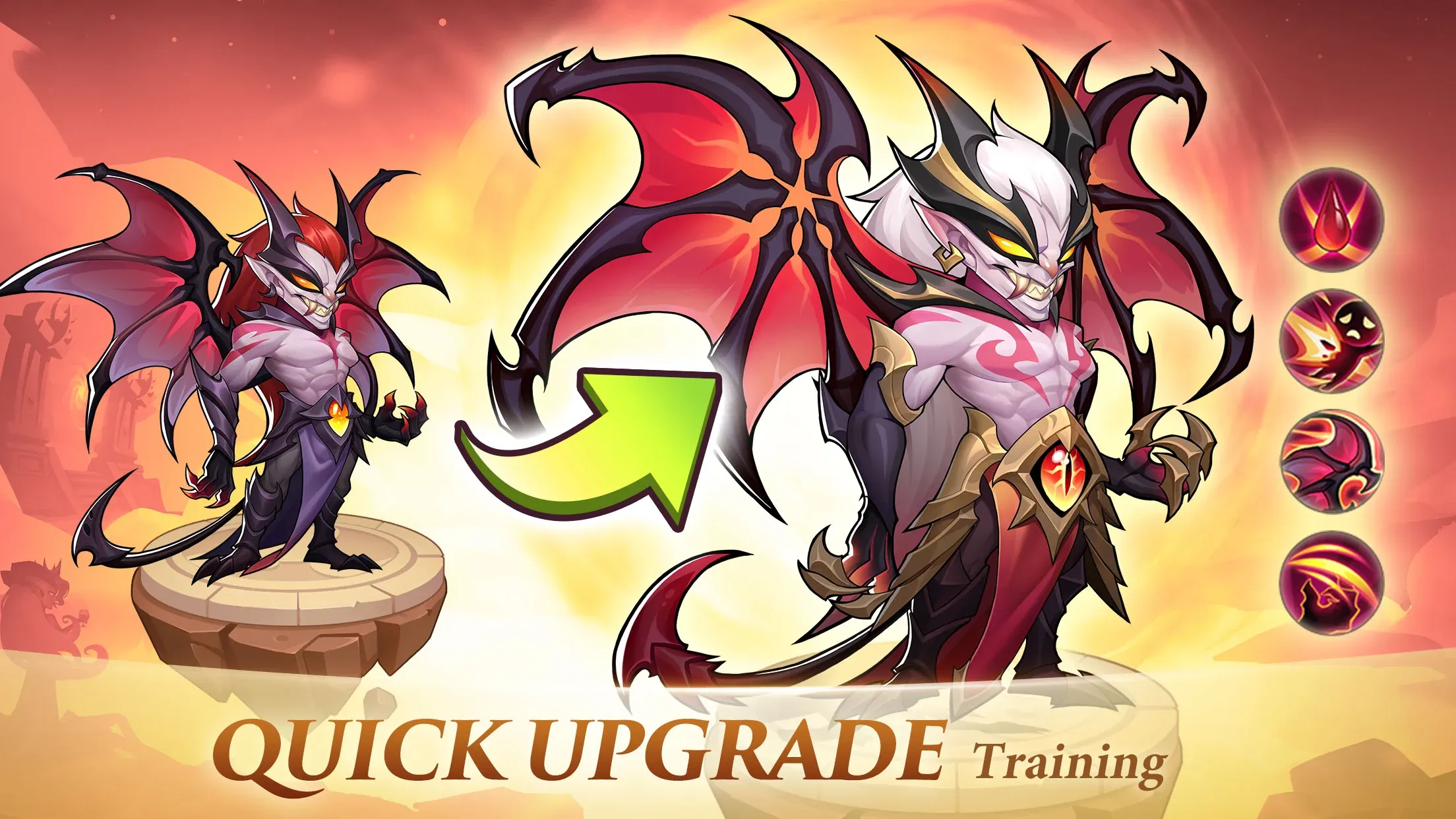Idle Heroes v1.34.4 APK Мод (Всё открыто, Private Server) Screenshot 1