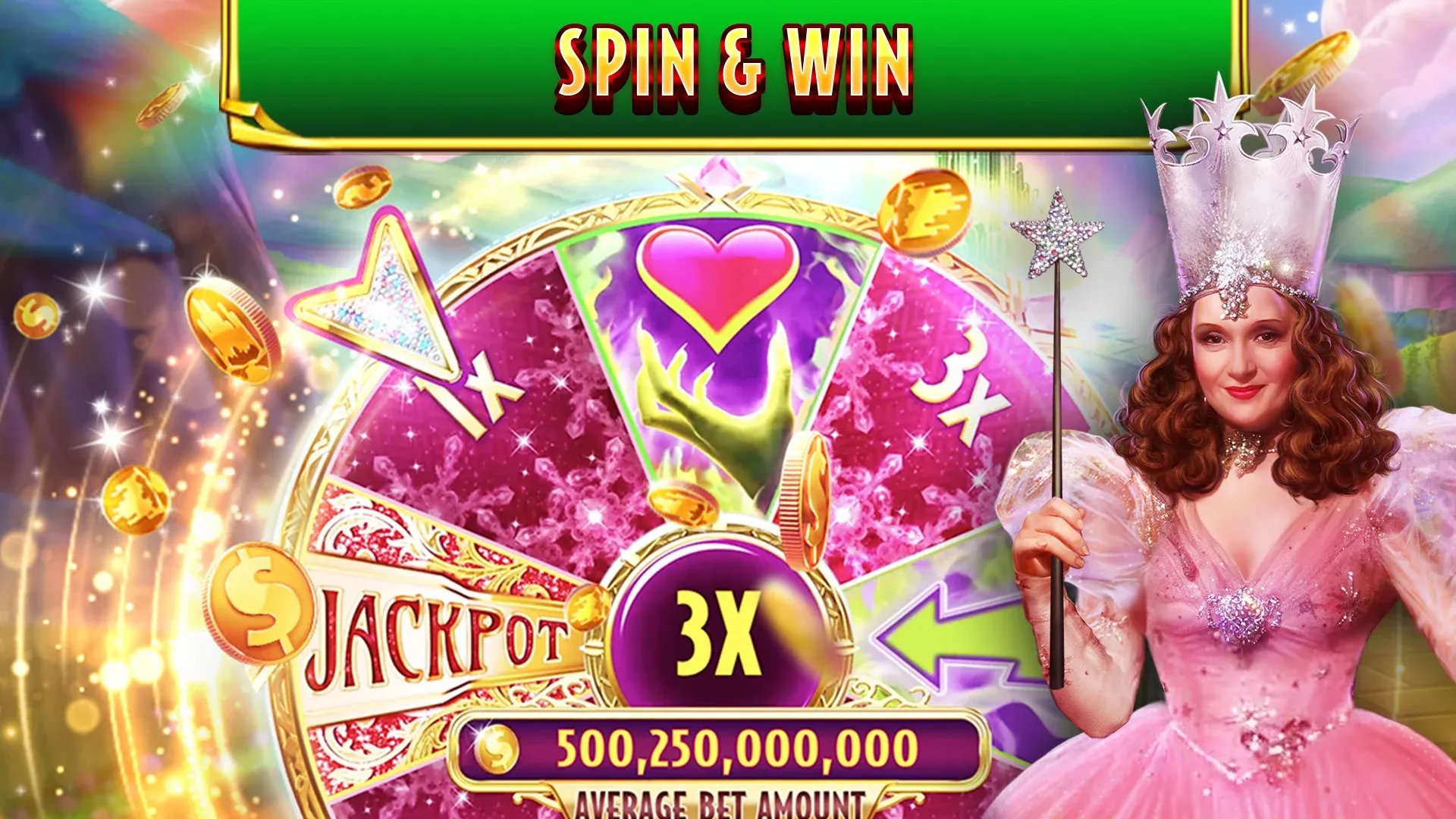 Wizard of Oz Slot Machine Game v276.0.3387 APK Мод (Много денег) Screenshot 4 Wizard of Oz Slot Machine Game v276.0.3387 APK Мод (Много денег) Screenshot 4